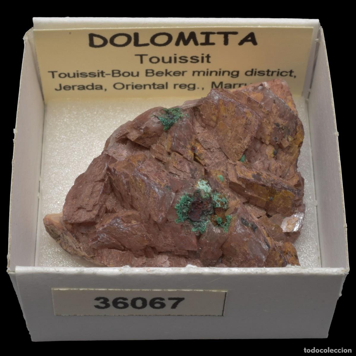 Coleccionismo de minerales: DOLOMITA xx (Touissit, Touissit-Bou Beker, Jerada, Oriental, Marruecos) #36067