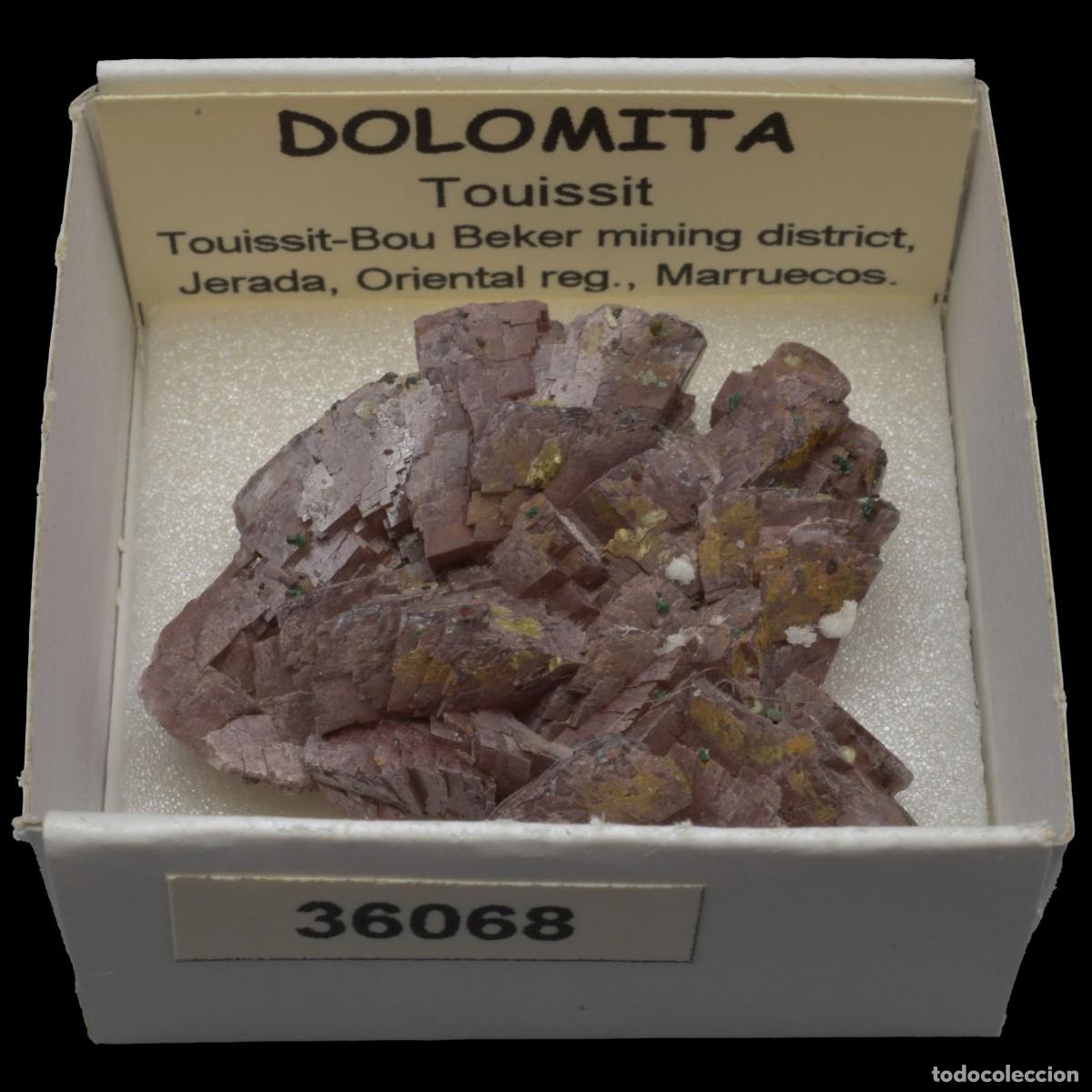 Coleccionismo de minerales: DOLOMITA xx (Touissit, Touissit-Bou Beker, Jerada, Oriental, Marruecos) #36068