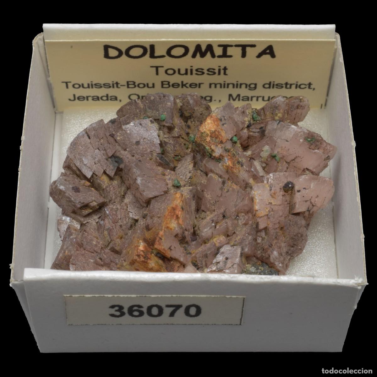 Coleccionismo de minerales: DOLOMITA xx (Touissit, Touissit-Bou Beker, Jerada, Oriental, Marruecos) #36070