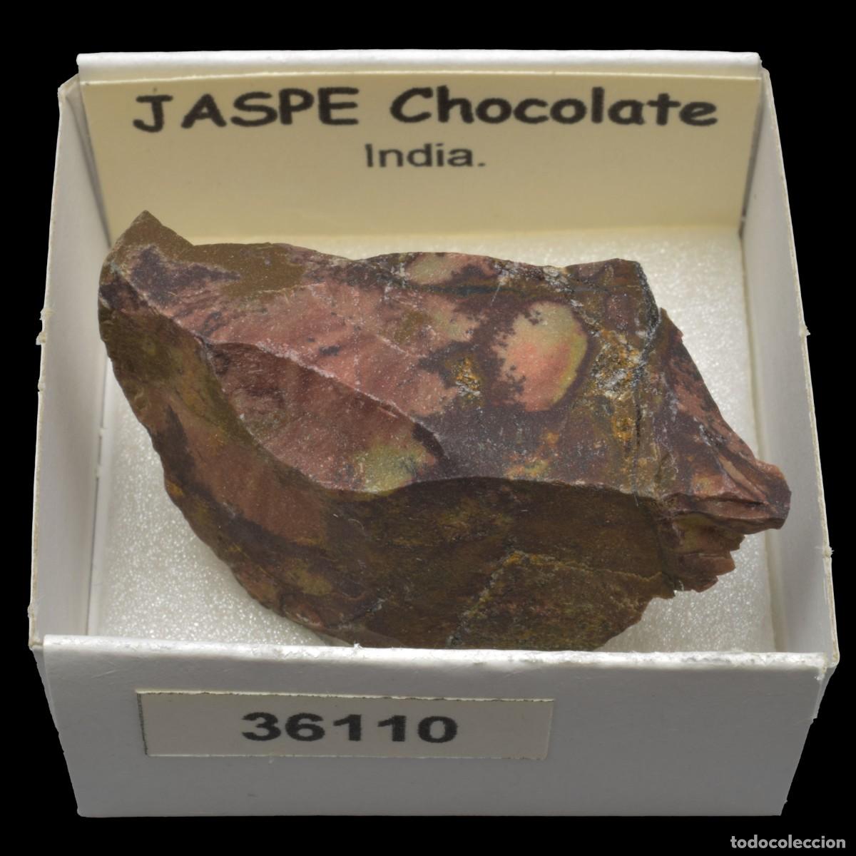 Coleccionismo de minerales: JASPE CHOCOLATE (India) #36110