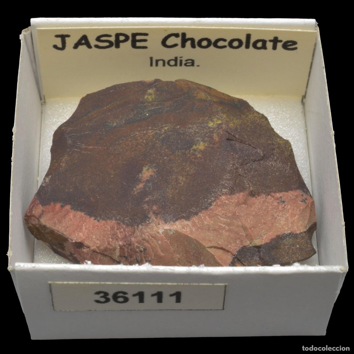 Coleccionismo de minerales: JASPE CHOCOLATE (India) #36111