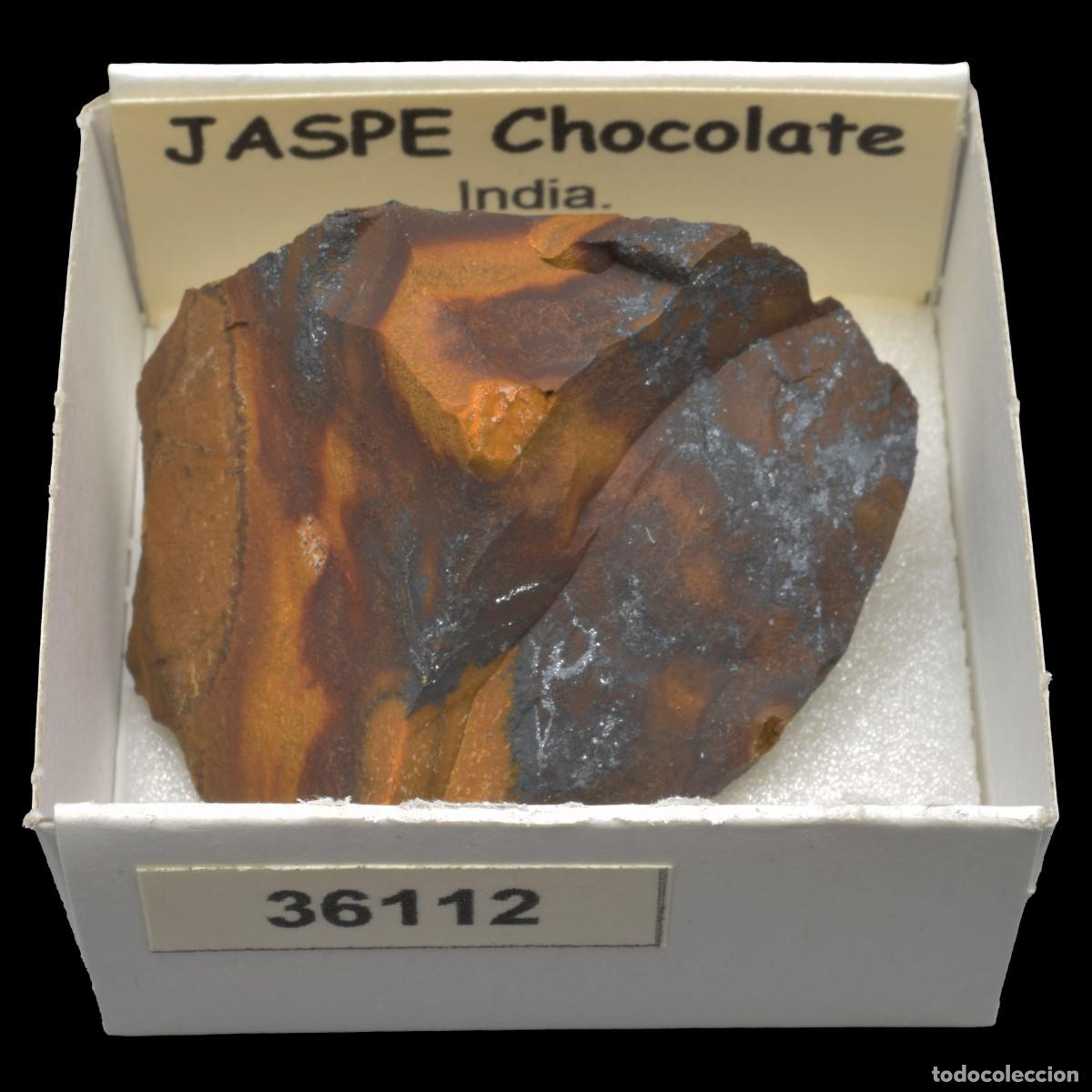 Coleccionismo de minerales: JASPE CHOCOLATE (India) #36112