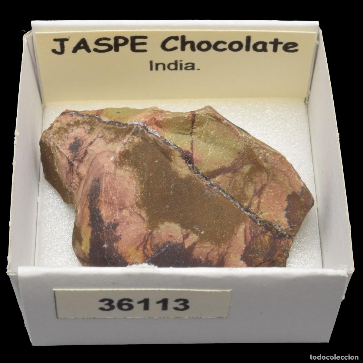 Coleccionismo de minerales: JASPE CHOCOLATE (India) #36113