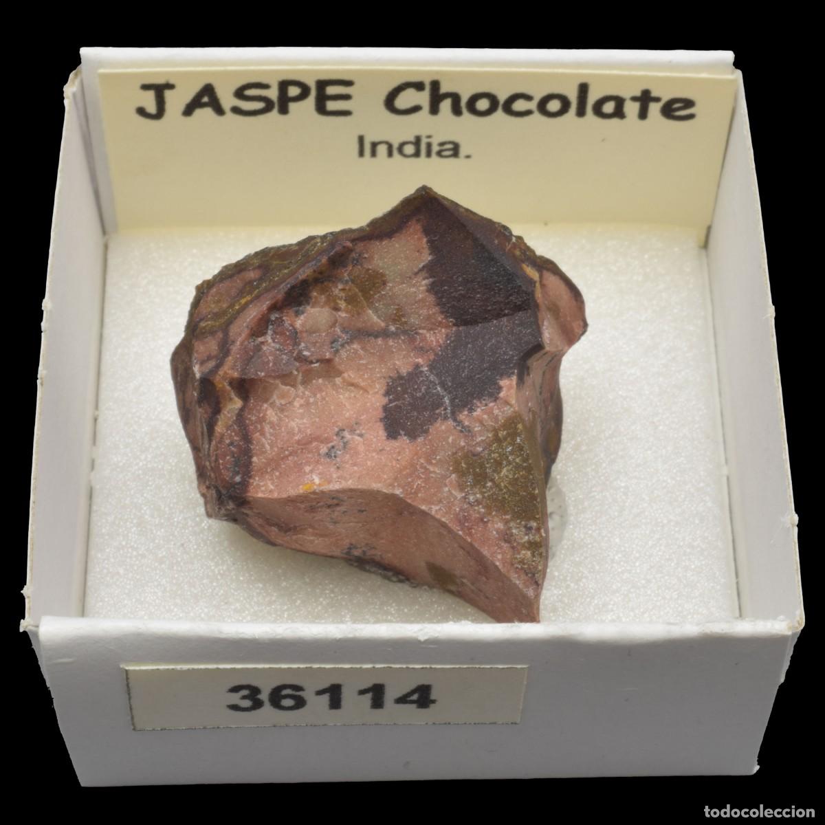 Coleccionismo de minerales: JASPE CHOCOLATE (India) #36114
