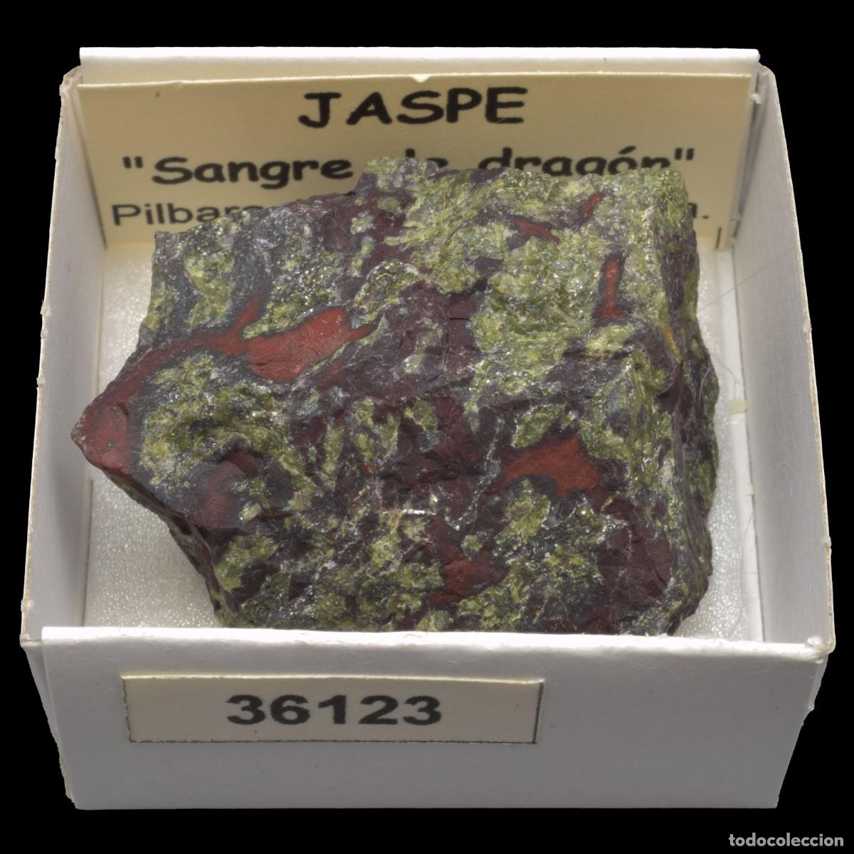 Coleccionismo de minerales: JASPE Sangre de dragon (Pilbara, Western Australia, Australia) #36123