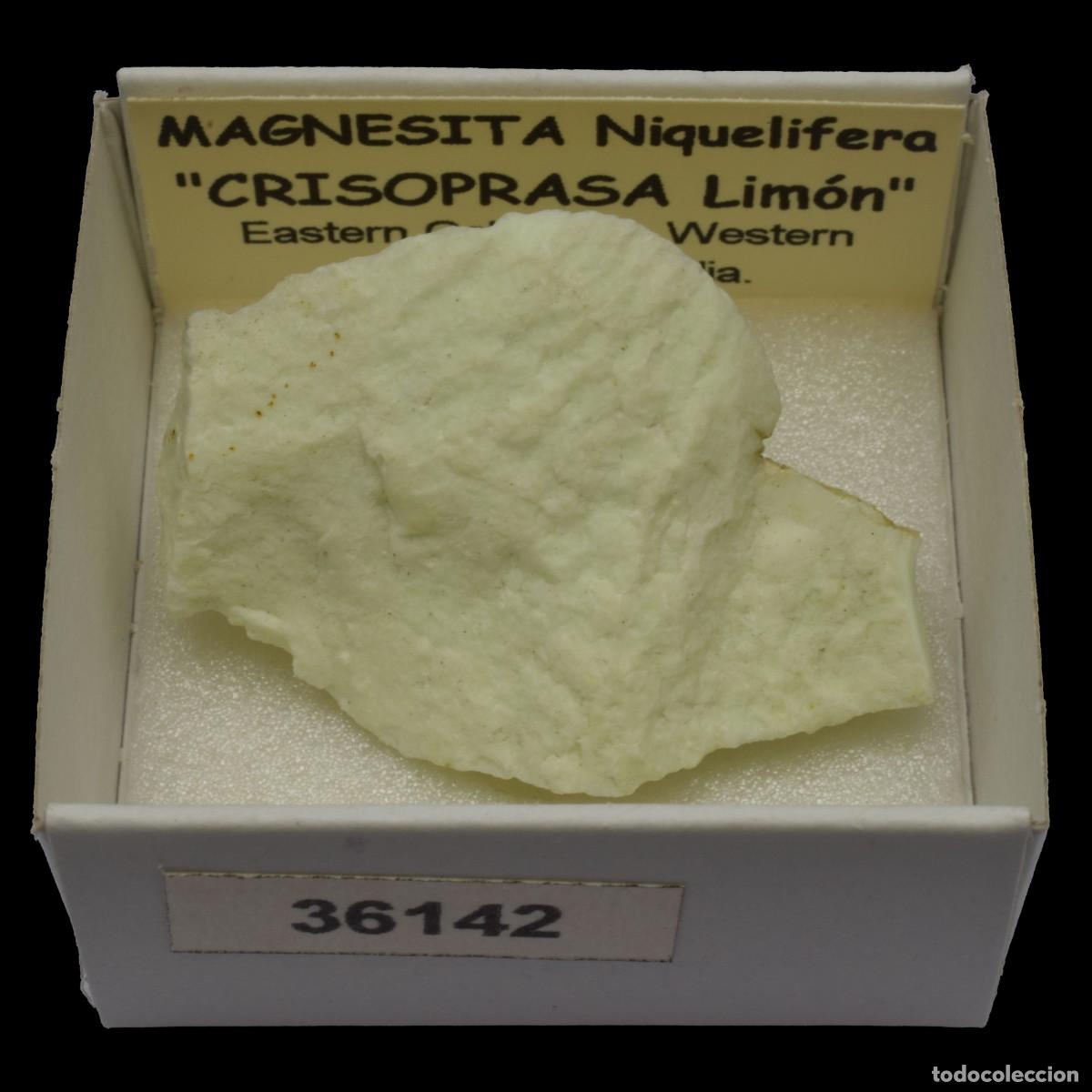 Coleccionismo de minerales: MAGNESITA Niquelifera (Eastern Goldfields, Western Australia, Australia) #36142