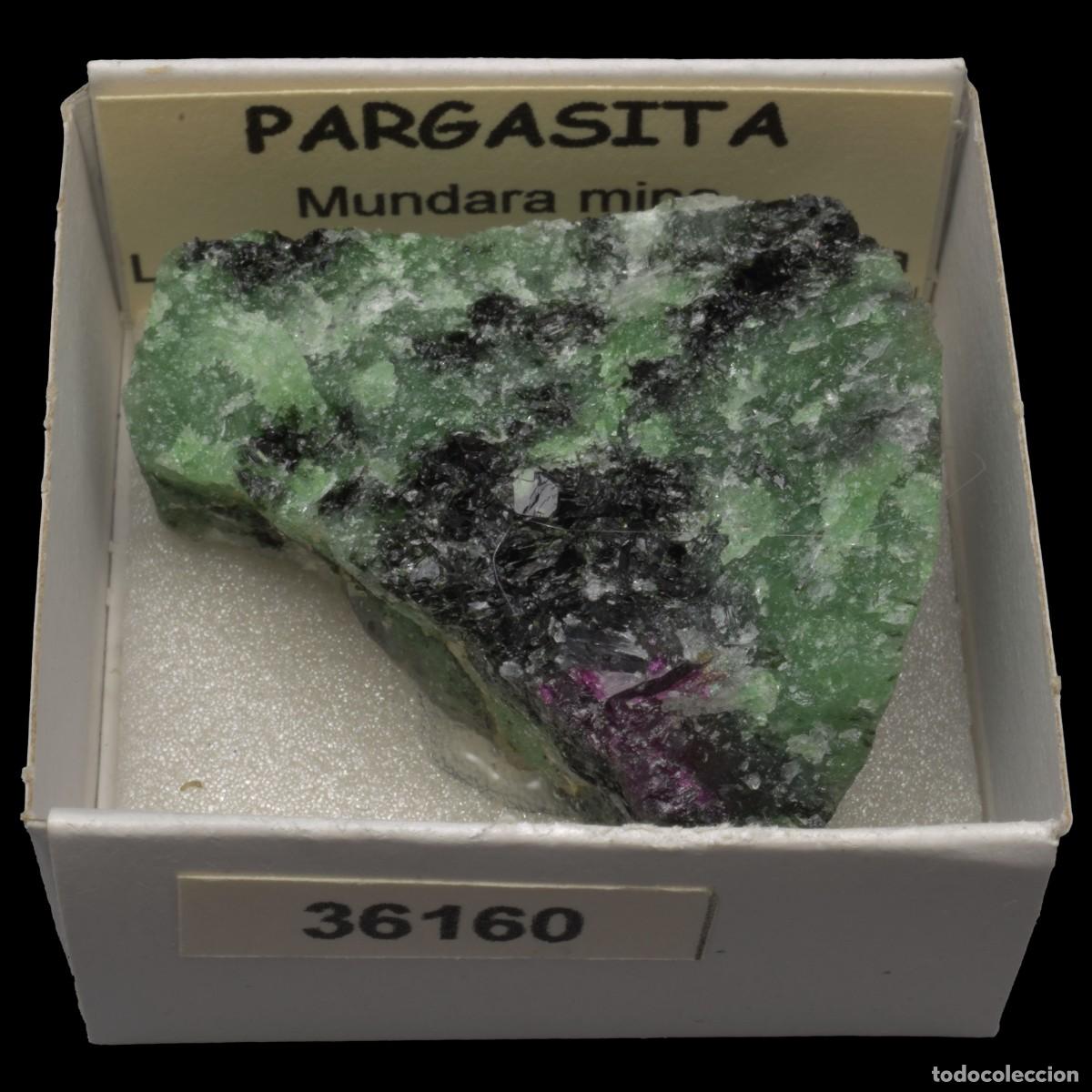 Coleccionismo de minerales: PARGASITA (Mundara mine, Longido, Arusha, Tanzania) #36160