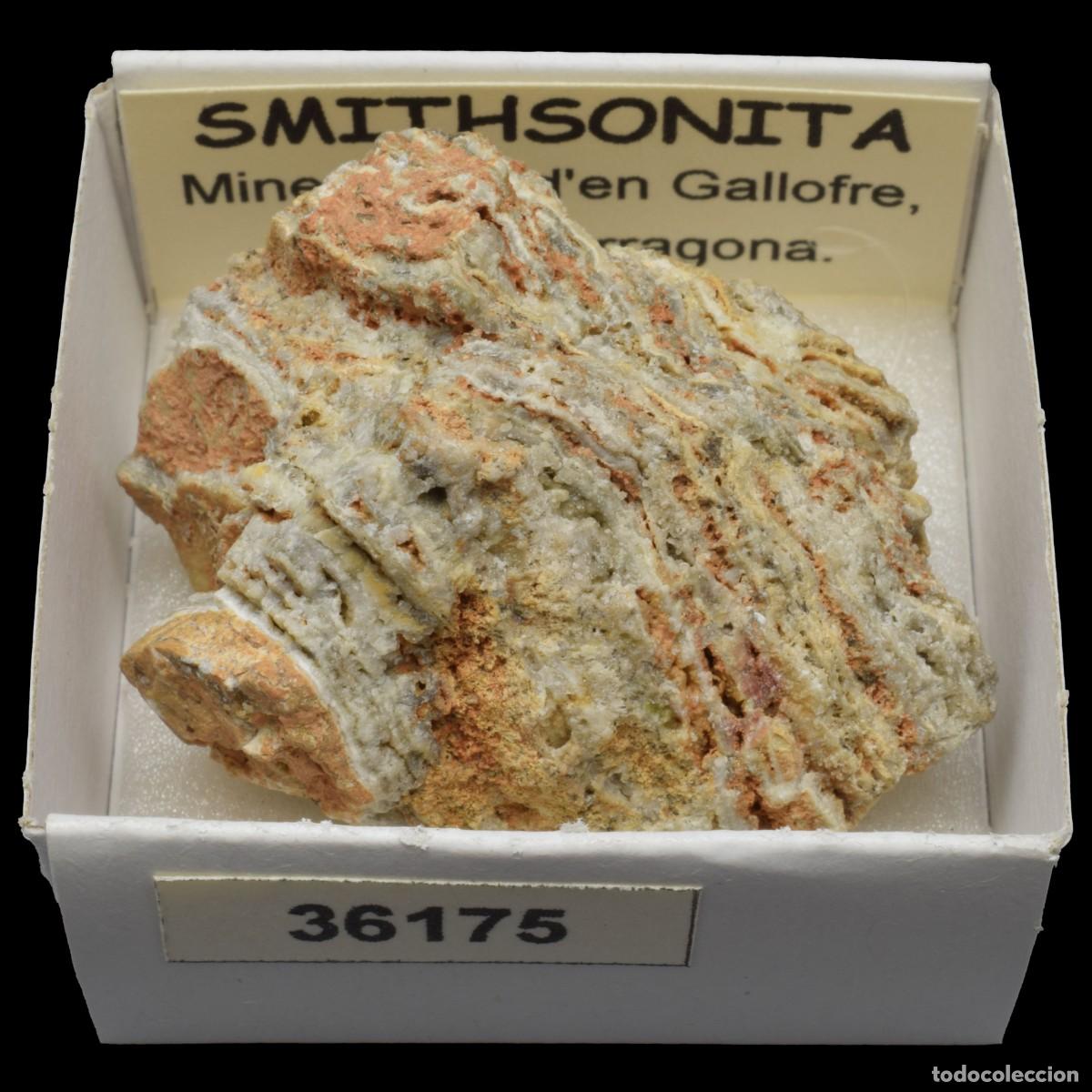 Coleccionismo de minerales: SMITHSONITA (Mines Mas d'en Gallofre, L'Albiol, Tarragona, Espa&ntilde;a) #36175