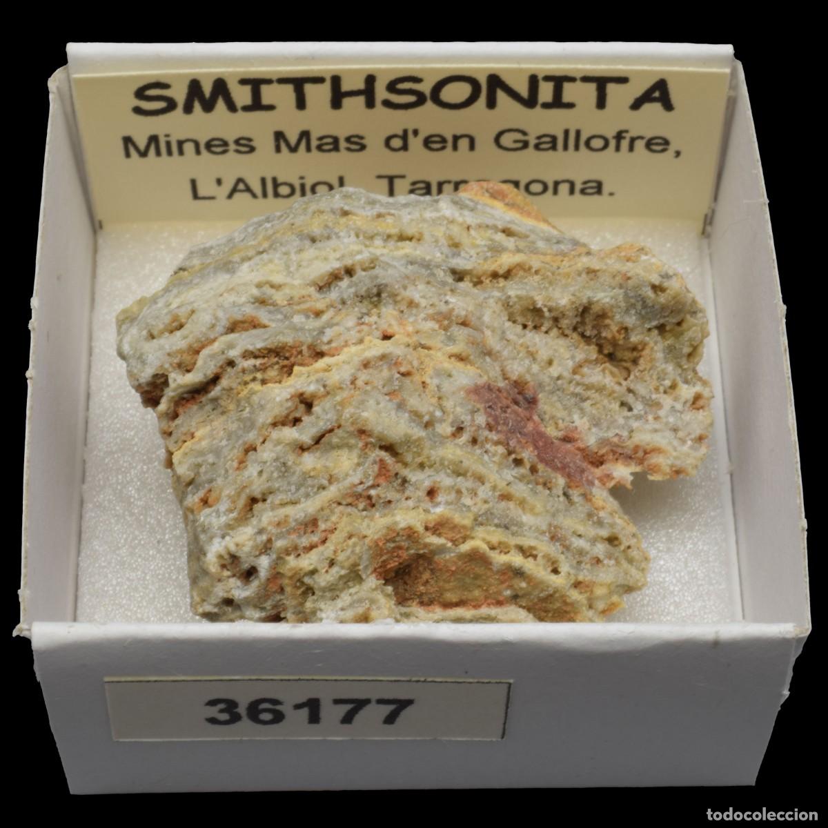 Coleccionismo de minerales: SMITHSONITA (Mines Mas d'en Gallofre, L'Albiol, Tarragona, Espa&ntilde;a) #36177