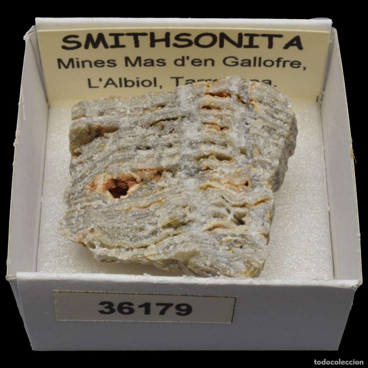 Coleccionismo de minerales: SMITHSONITA (Mines Mas d'en Gallofre, L'Albiol, Tarragona, Espa&ntilde;a) #36179