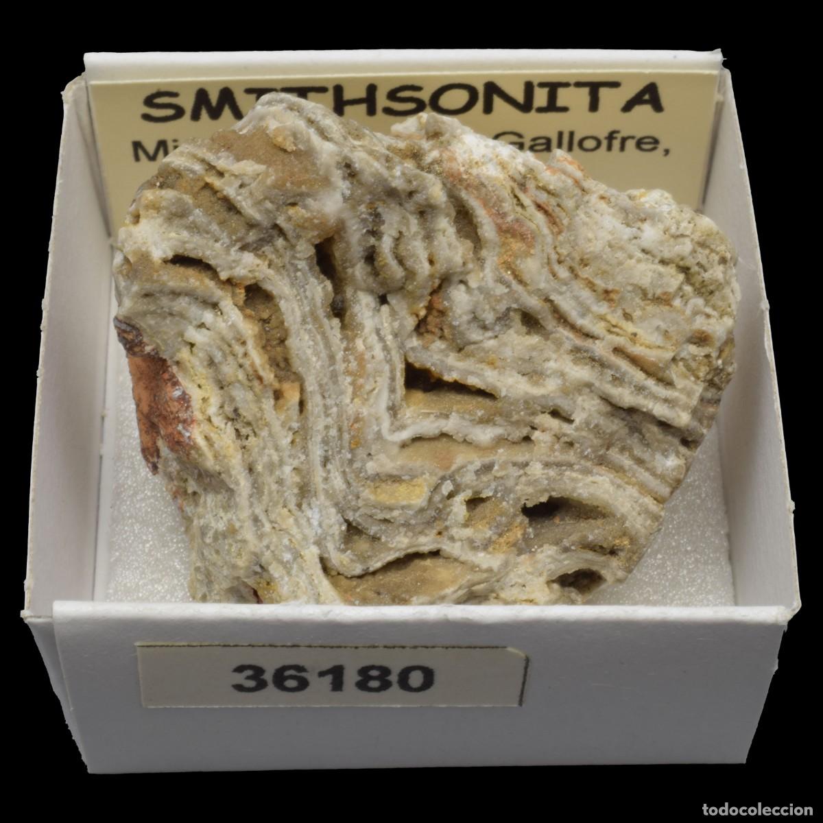 Coleccionismo de minerales: SMITHSONITA (Mines Mas d'en Gallofre, L'Albiol, Tarragona, Espa&ntilde;a) #36180