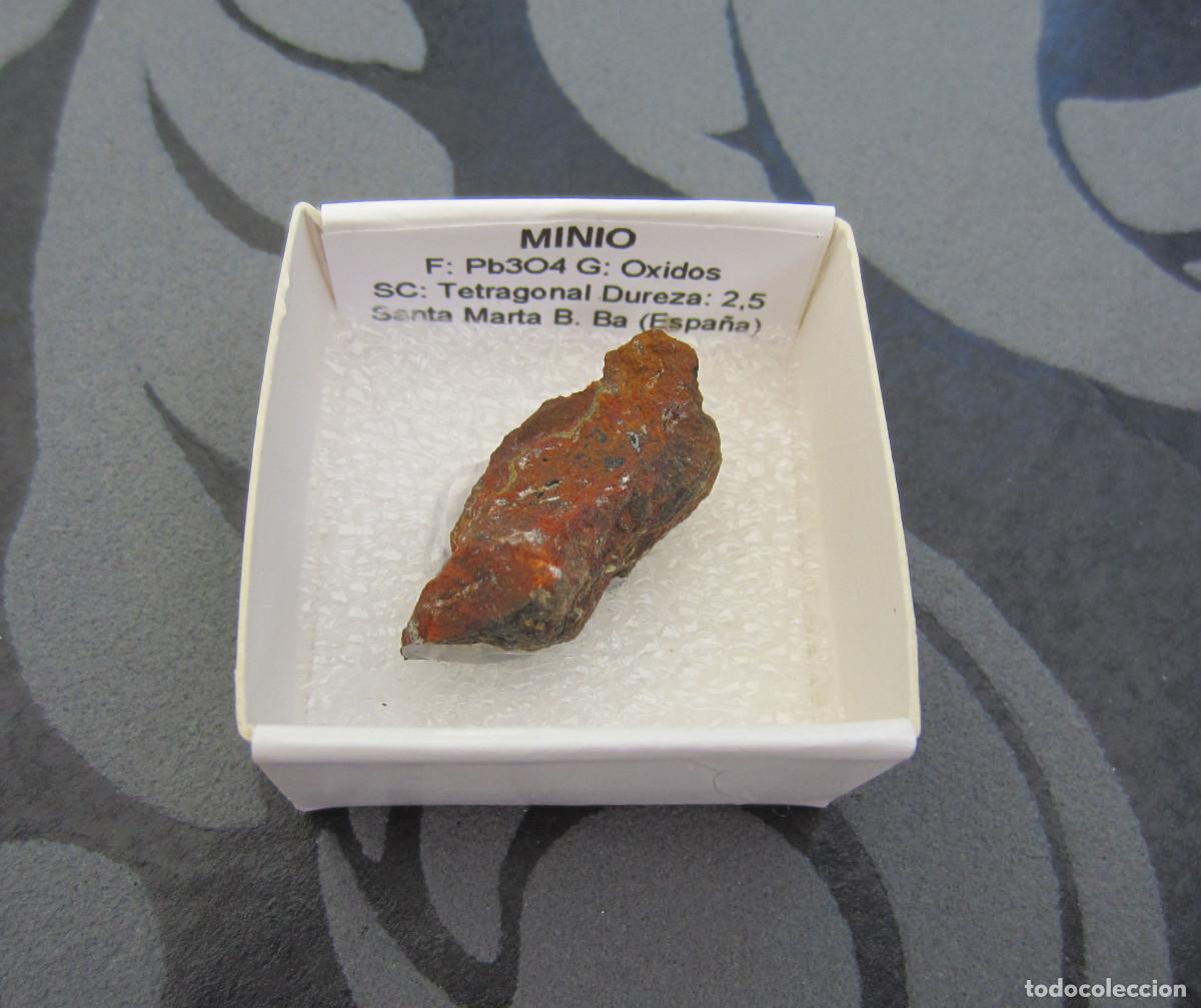 Coleccionismo de minerales: MINERAL MINIO MINERALES EN CAJA 4X4 CM