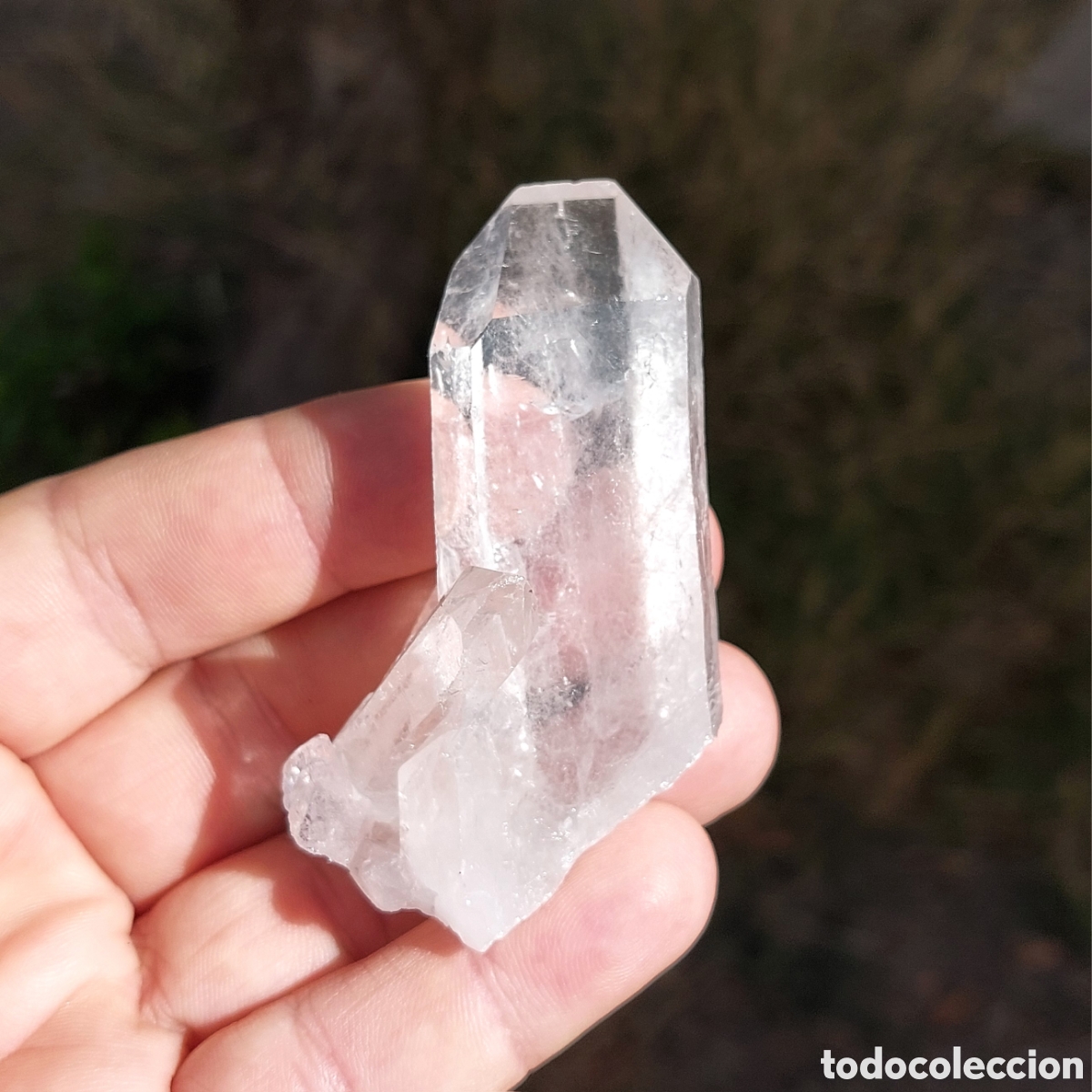 Coleccionismo de minerales: Mineral Natural de Cuarzo Cristal de Brasil