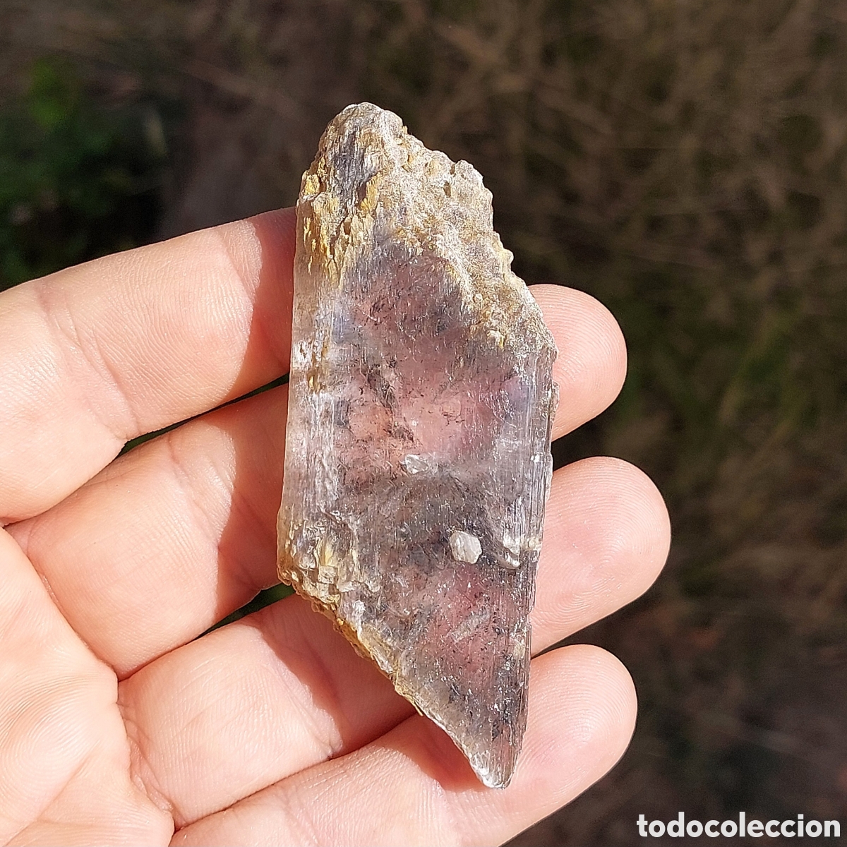 Coleccionismo de minerales: Mineral Natural Yeso de Teruel Espa&ntilde;a