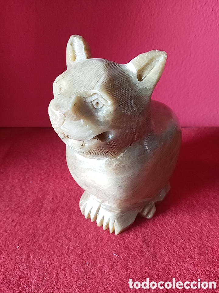 Coleccionismo de minerales: GATO DE MINERAL NATURAL.MACIZO