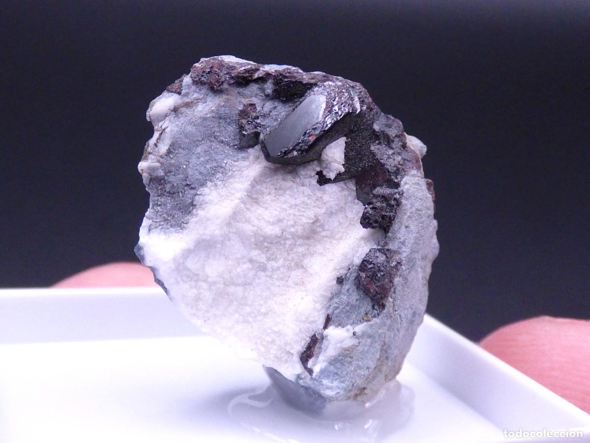 Coleccionismo de minerales: ✅FDMINERALS✅ ⚒️ NEPTUNITA ⚒️ Santa Rita Peak, San Benito, California, EE.UU - er54