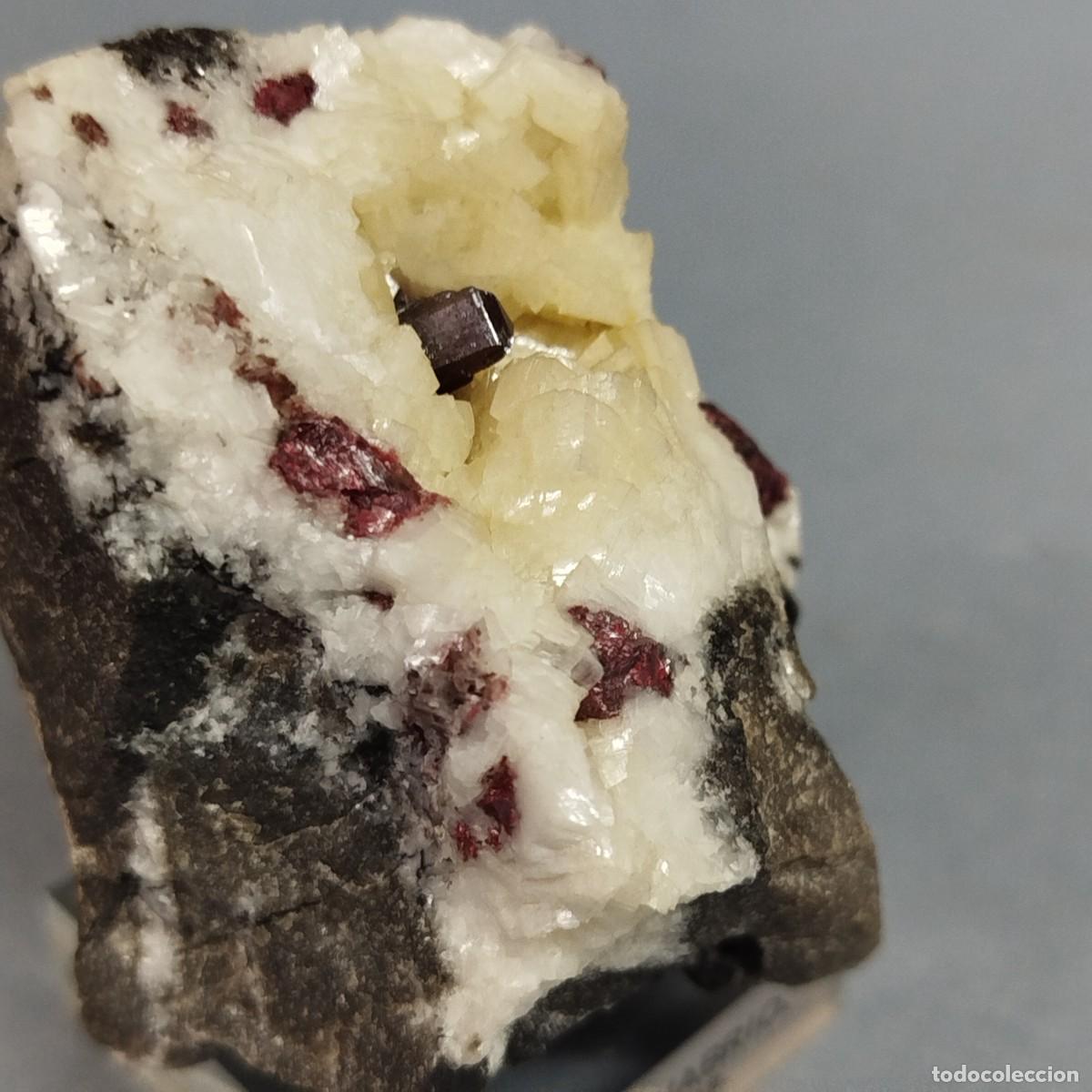 Coleccionismo de minerales: CINABRIO - MINERAL. India - Foto 2
