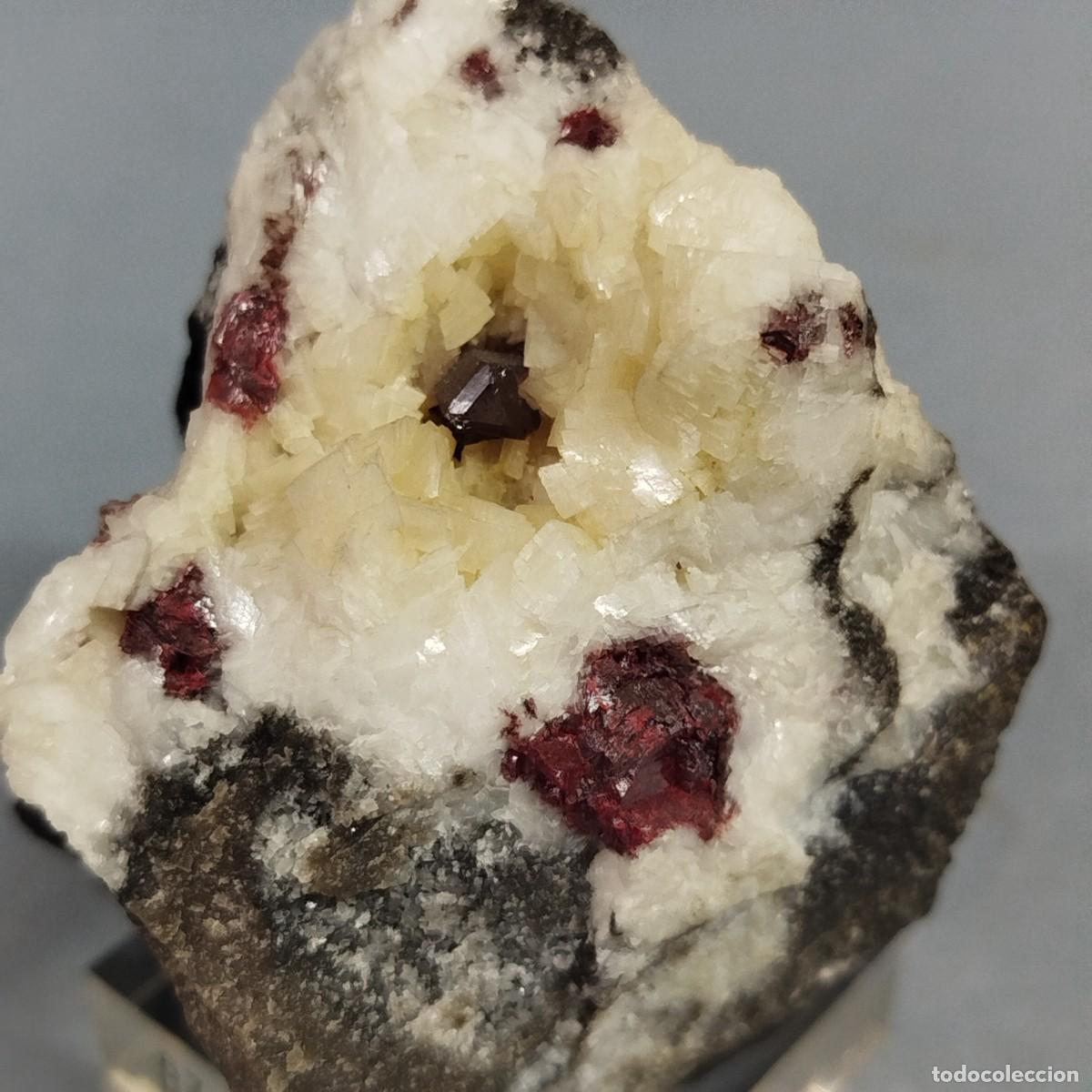 Coleccionismo de minerales: CINABRIO - MINERAL. India - Foto 4
