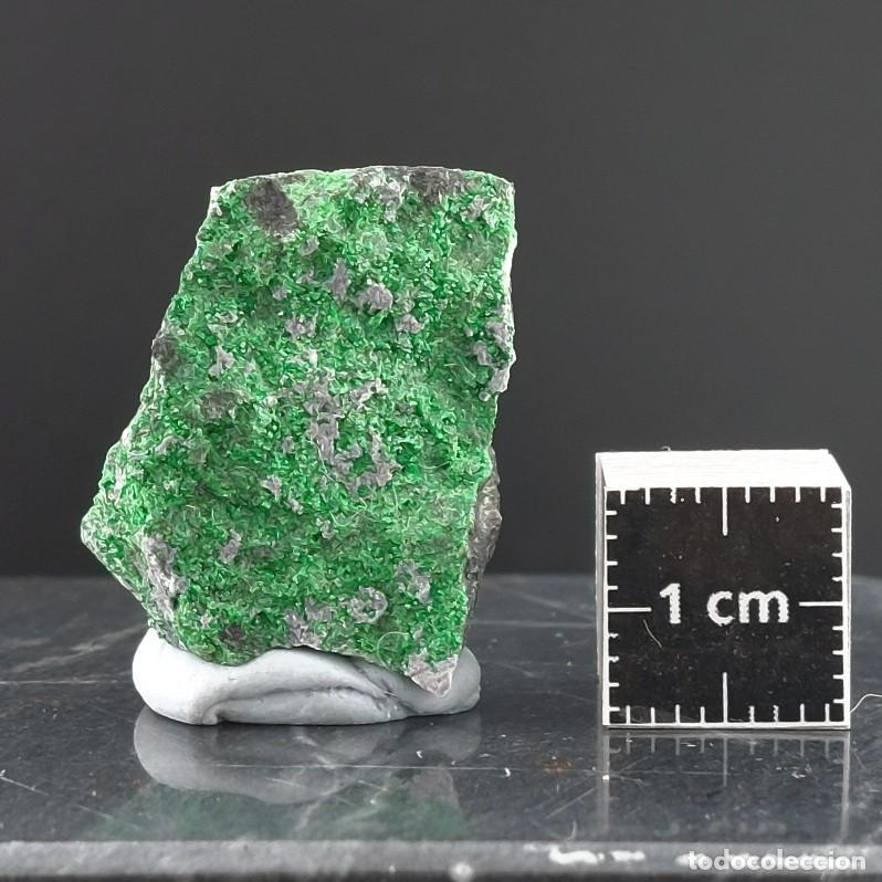 Coleccionismo de minerales: Uvarovita Granate de Rusia
