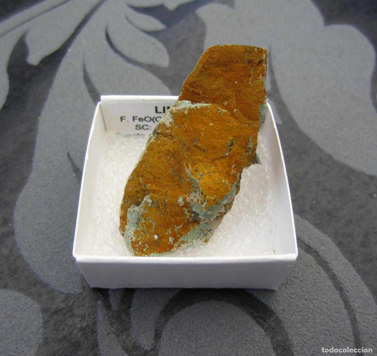 Coleccionismo de minerales: MINERAL LIMONITA MINERALES EN CAJA 4X4 CM