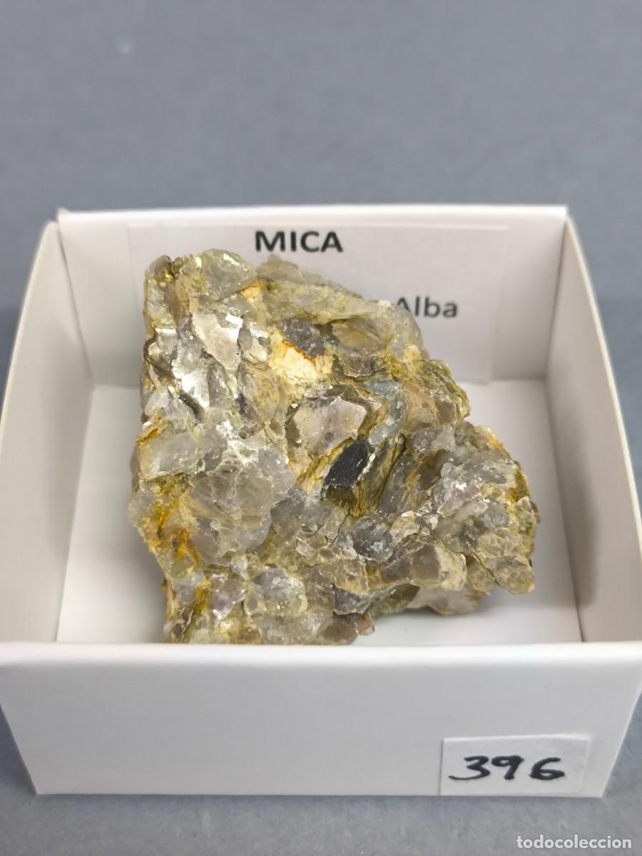 Coleccionismo de minerales: MICA MOSCOVITA. MINERAL. 4x4. Zamora