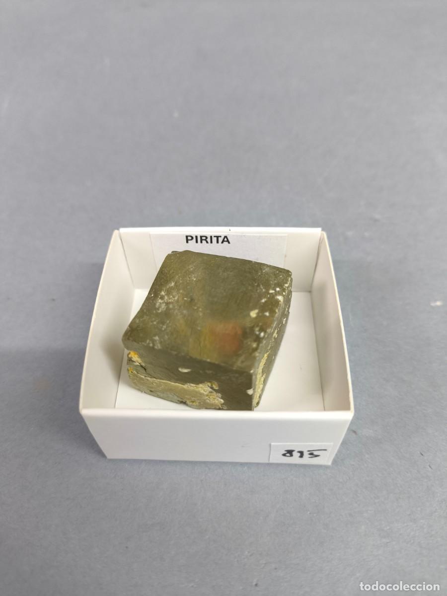 Coleccionismo de minerales: PIRITA - MINERAL. Logro&ntilde;o. 4x4