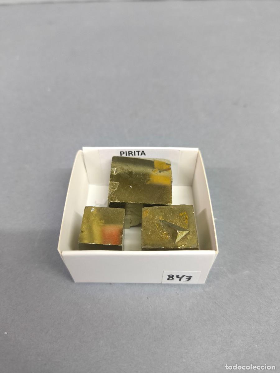Coleccionismo de minerales: PIRITA - MINERAL. Logro&ntilde;o. 4x4