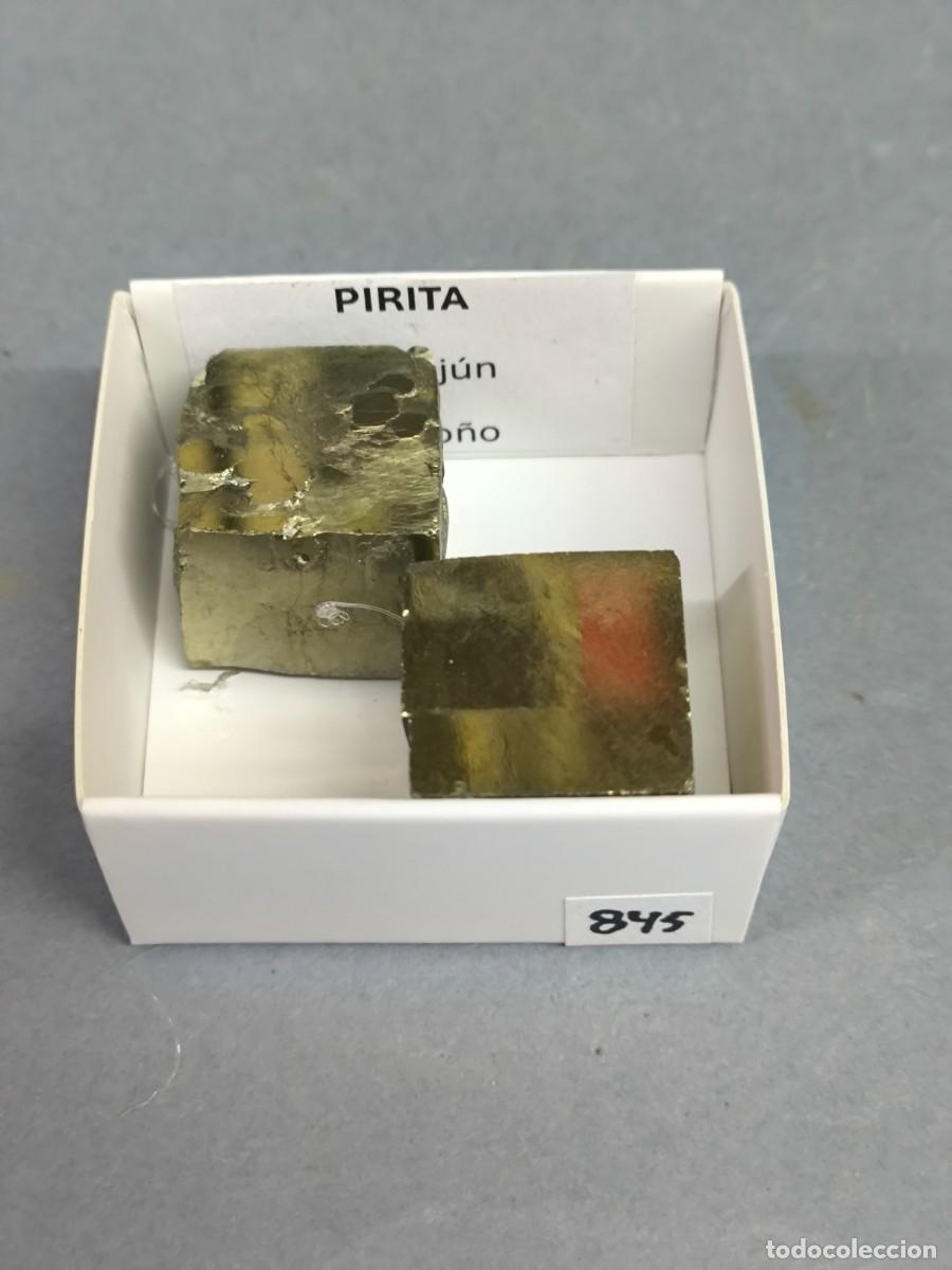 Coleccionismo de minerales: PIRITA - MINERAL. Logro&ntilde;o. 4x4