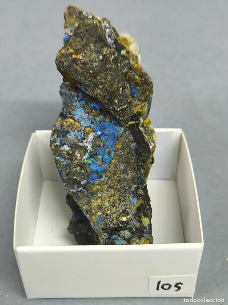 Coleccionismo de minerales: AZURITA - MINERAL. 4X4 Barcelona