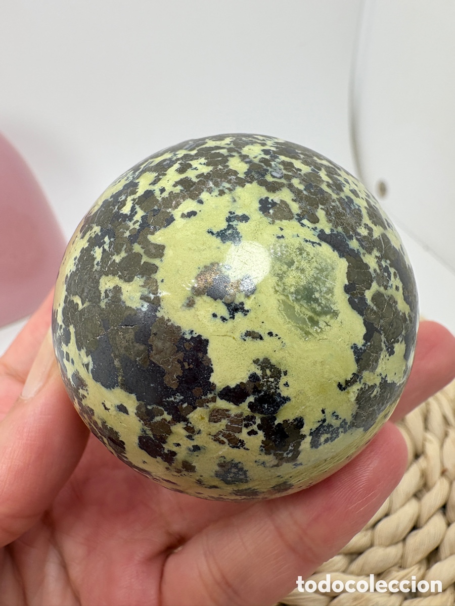 Coleccionismo de minerales: Esfera de serpentina de Per&uacute; - Foto 2