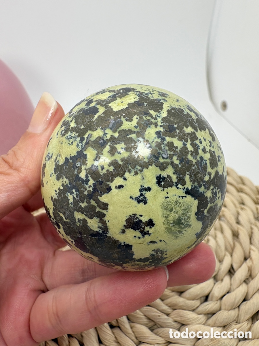 Coleccionismo de minerales: Esfera de serpentina de Per&uacute; - Foto 3