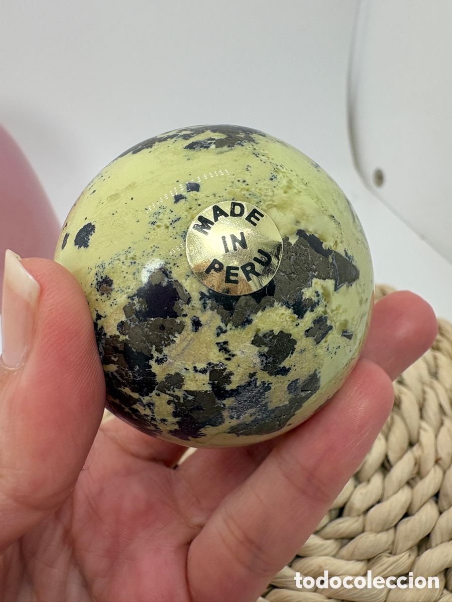 Coleccionismo de minerales: Esfera de serpentina de Per&uacute; - Foto 4