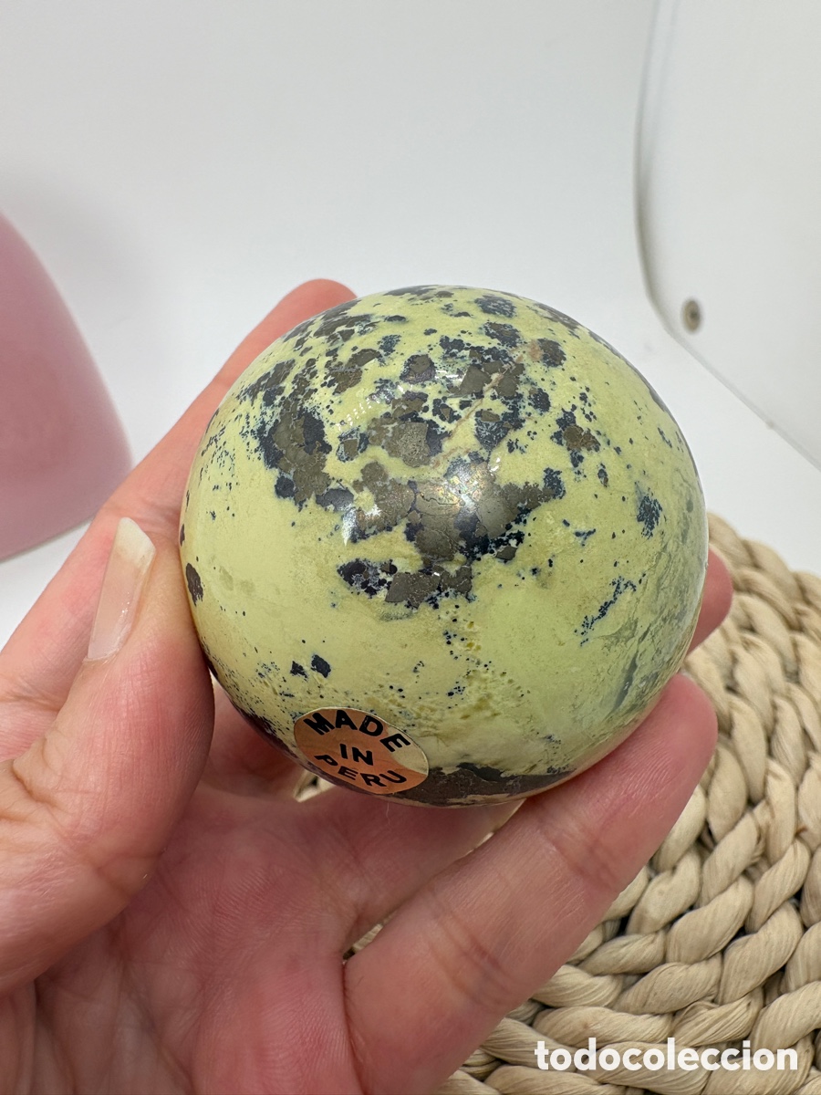 Coleccionismo de minerales: Esfera de serpentina de Per&uacute; - Foto 5