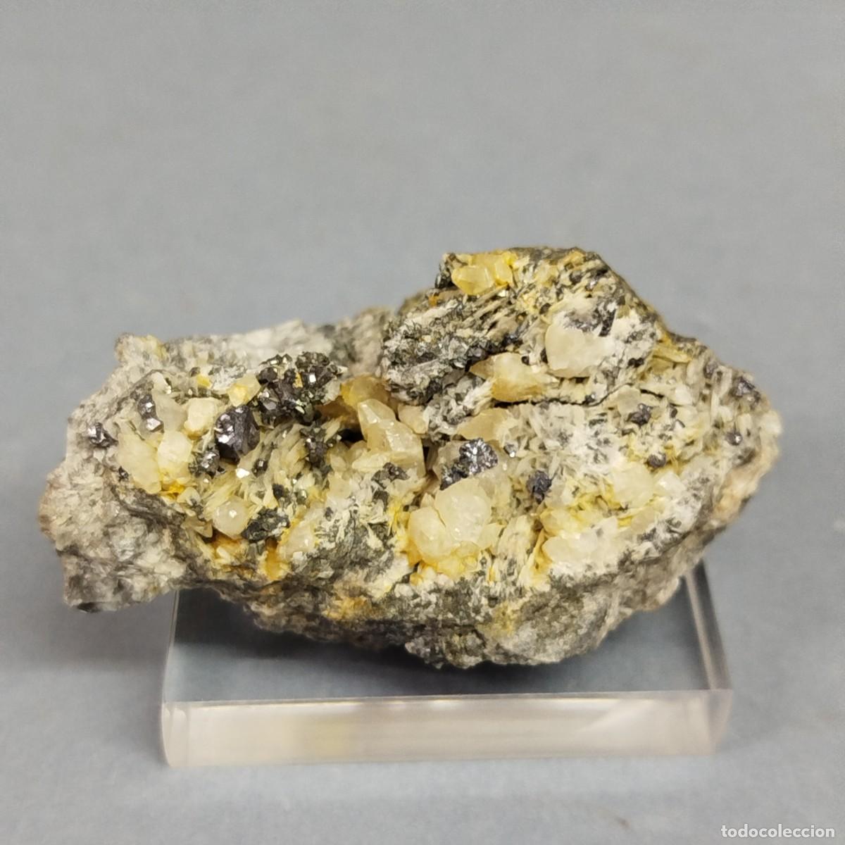Coleccionismo de minerales: GALENA + PIRITA.- MINERAL. Tarragona