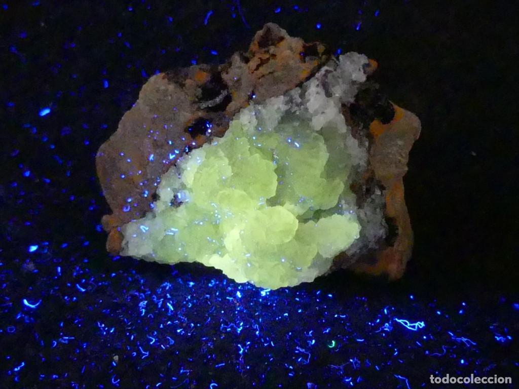 Coleccionismo de minerales: Smithsonita, Mina el Lirio, Murcia