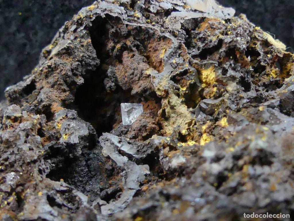 Coleccionismo de minerales: Anglesita, Cartagena, Murcia