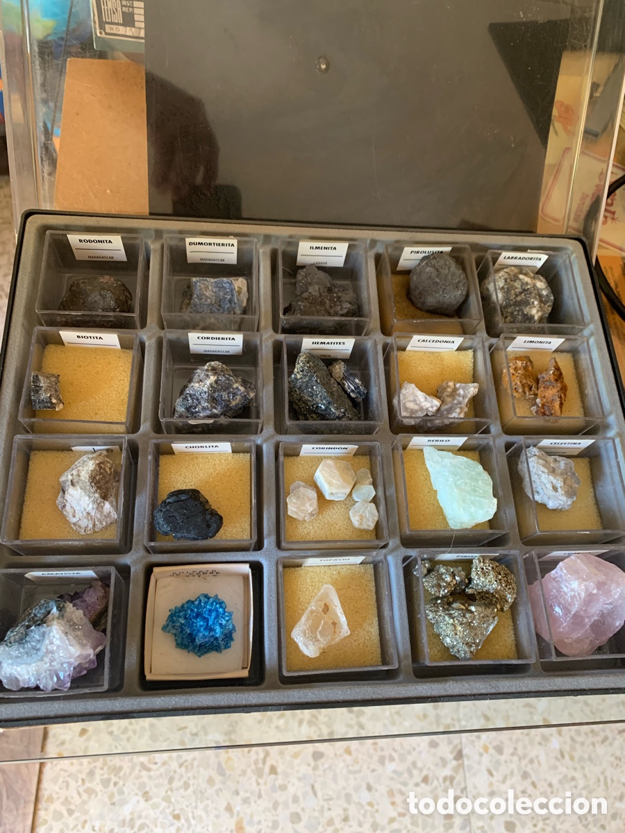 Collectionnisme de min&eacute;raux: CAJA DE MINERALES N&Uacute;MERO 3.