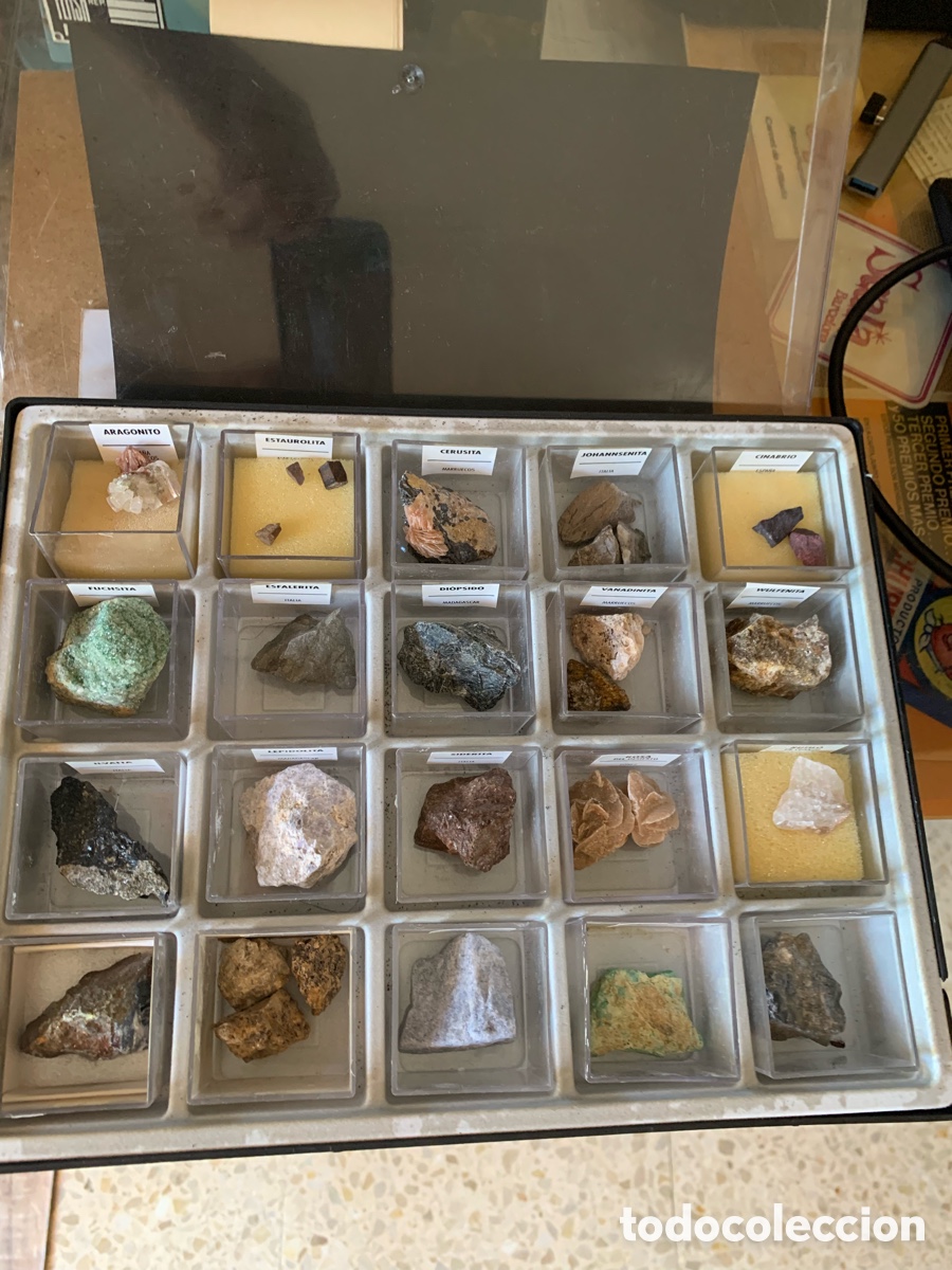 Collectionnisme de min&eacute;raux: CAJA DE MINERALES N&Uacute;MERO 4.
