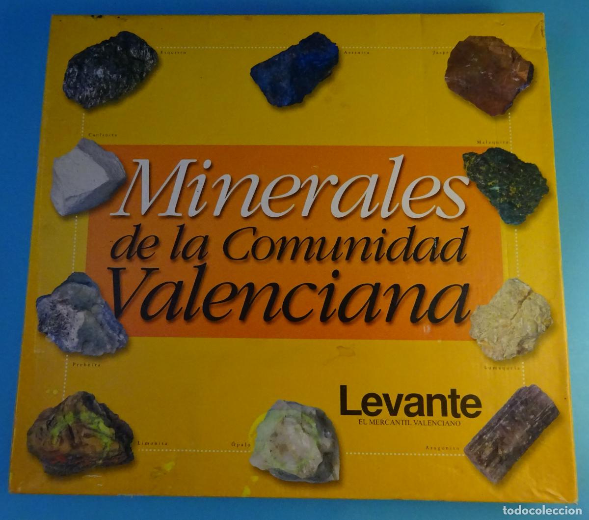 Coleccionismo de minerales: COLECCI&Oacute;N MINERALES DE LA COMUNIDAD VALENCIANA. CON 59 MINERALES Y 59 FICHAS EXPLICATIVAS