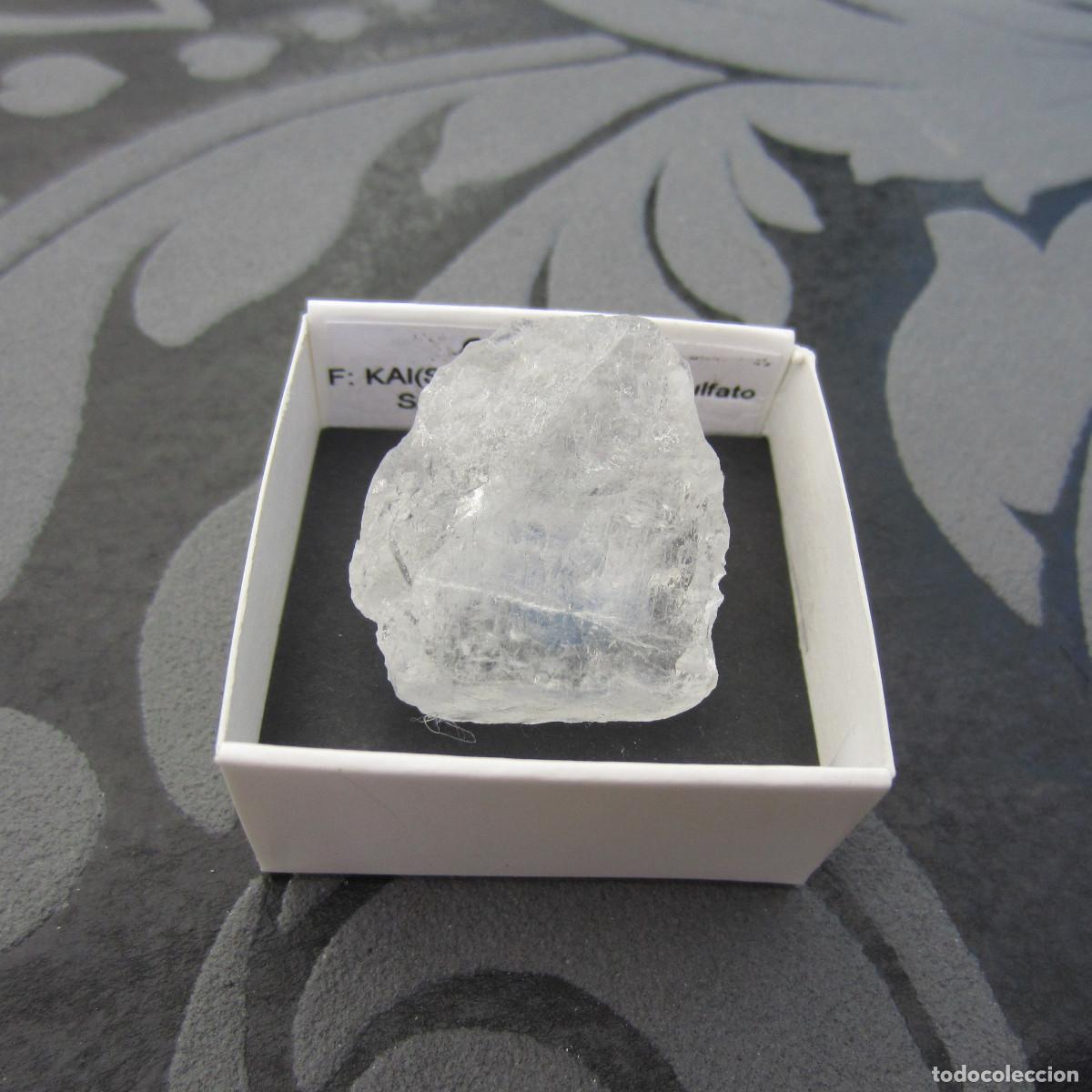 Coleccionismo de minerales: MINERAL CALINITA MINERALES EN CAJA 4X4 CM