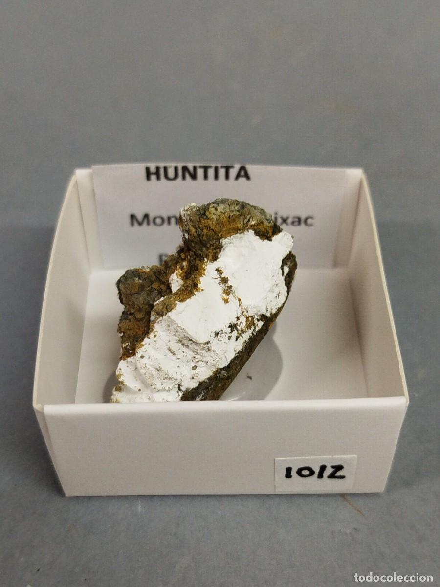 Coleccionismo de minerales: HUNTITA - MINERAL. 4X4
