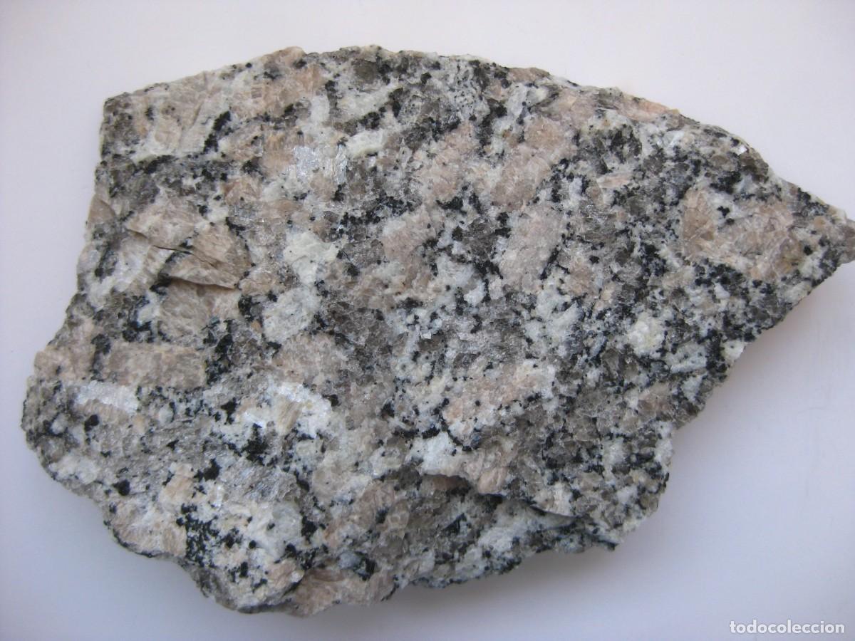 Coleccionismo de minerales: ROCA GRANITO DE DOS FELDESPATOS