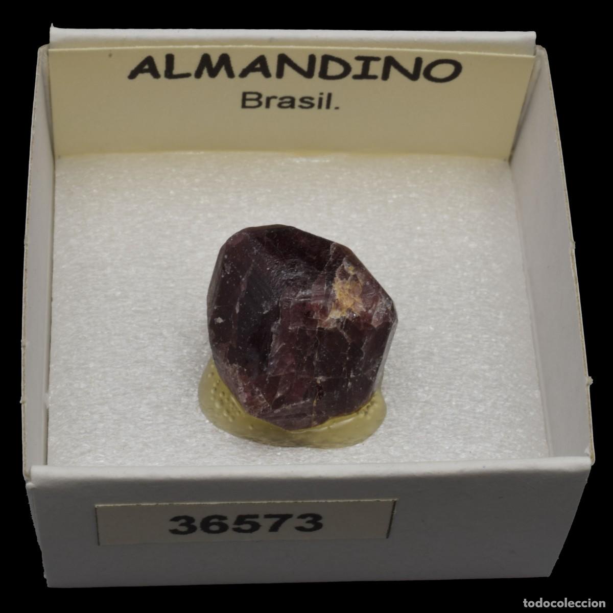 Coleccionismo de minerales: ALMANDINO Cristal (Brasil) #36573