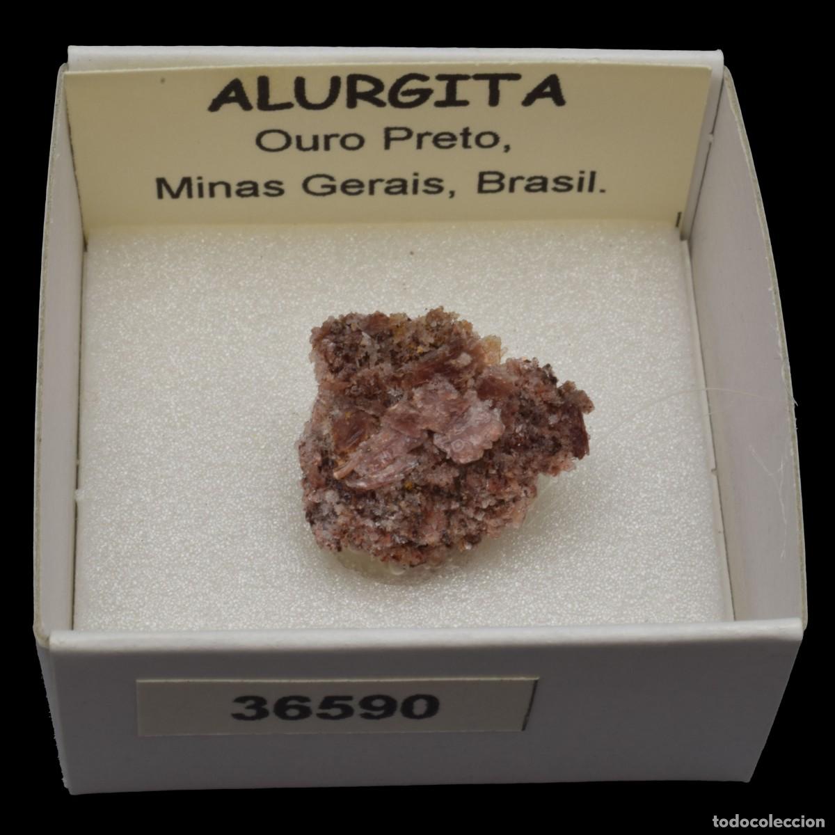 Coleccionismo de minerales: ALURGITA (Ouro Preto, Minas Gerais, Brasil) #36590