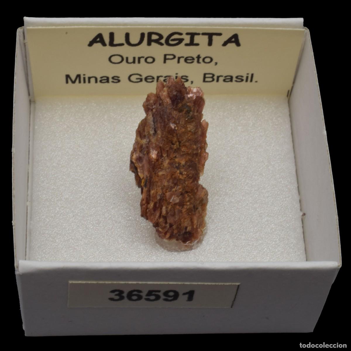 Coleccionismo de minerales: ALURGITA (Ouro Preto, Minas Gerais, Brasil) #36591