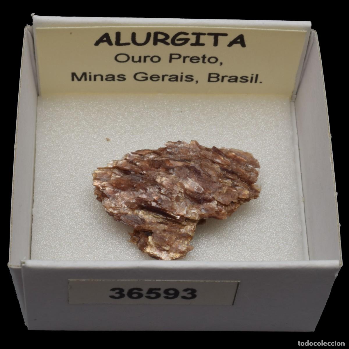 Coleccionismo de minerales: ALURGITA (Ouro Preto, Minas Gerais, Brasil) #36593