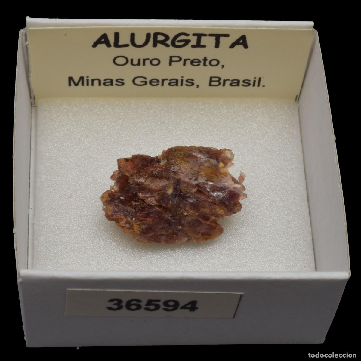 Coleccionismo de minerales: ALURGITA (Ouro Preto, Minas Gerais, Brasil) #36594