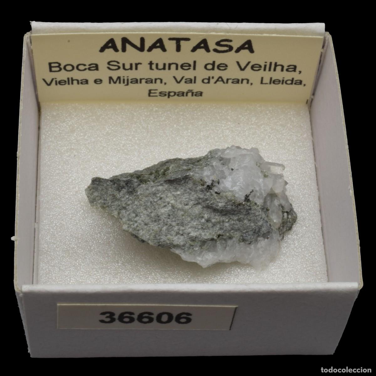 Coleccionismo de minerales: ANATASA (Tunel de Vielha, Vielha e Mijaran, Val d'Aran, Lleida, Espa&ntilde;a) #36606