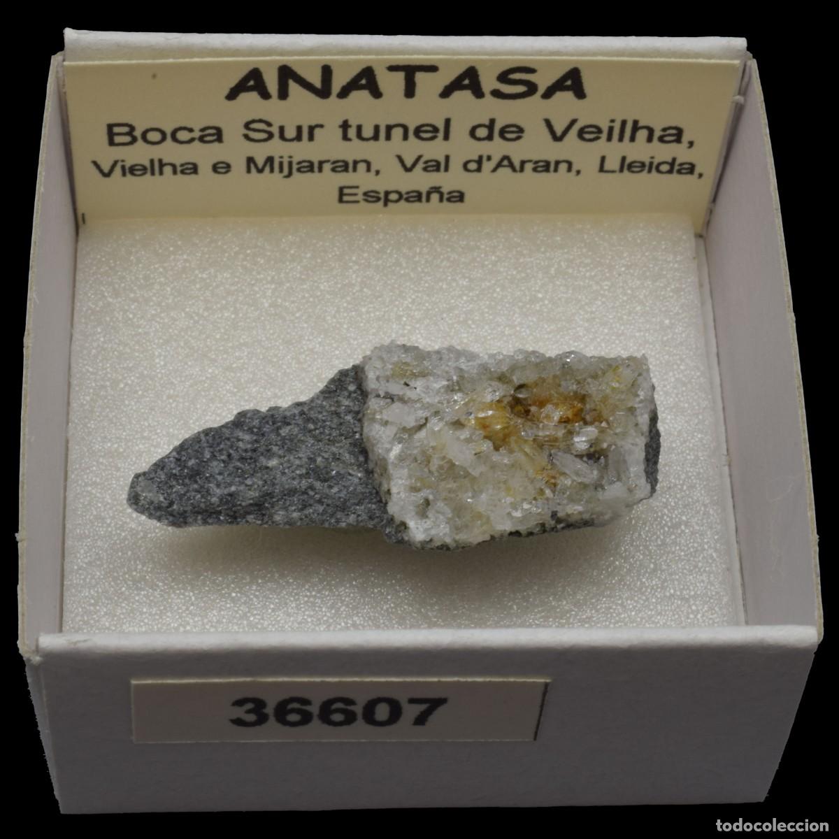 Coleccionismo de minerales: ANATASA (Tunel de Vielha, Vielha e Mijaran, Val d'Aran, Lleida, Espa&ntilde;a) #36607