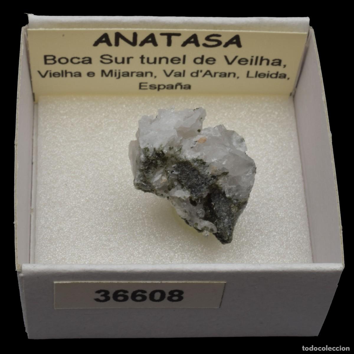 Coleccionismo de minerales: ANATASA (Tunel de Vielha, Vielha e Mijaran, Val d'Aran, Lleida, Espa&ntilde;a) #36608